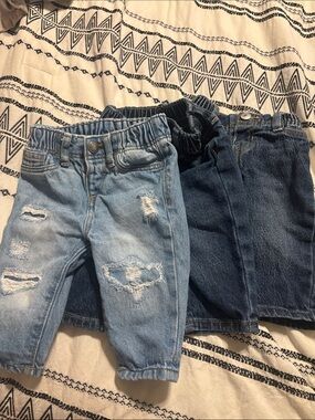 3 pairs of baby jeans